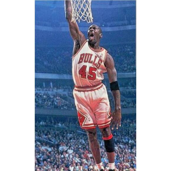 Michael Jordan (Mitchell/Ness)-(Bulls)-(No.45)-(White/Red)-(XL)-(New)-$100.00 - Picture 8 of 9